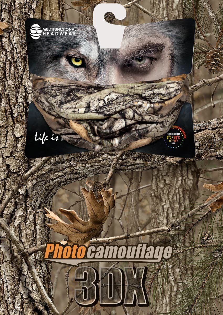 Camouflage Multifunctional Hunting Headwear - Mens Camo Hunting Gear by Hillman®