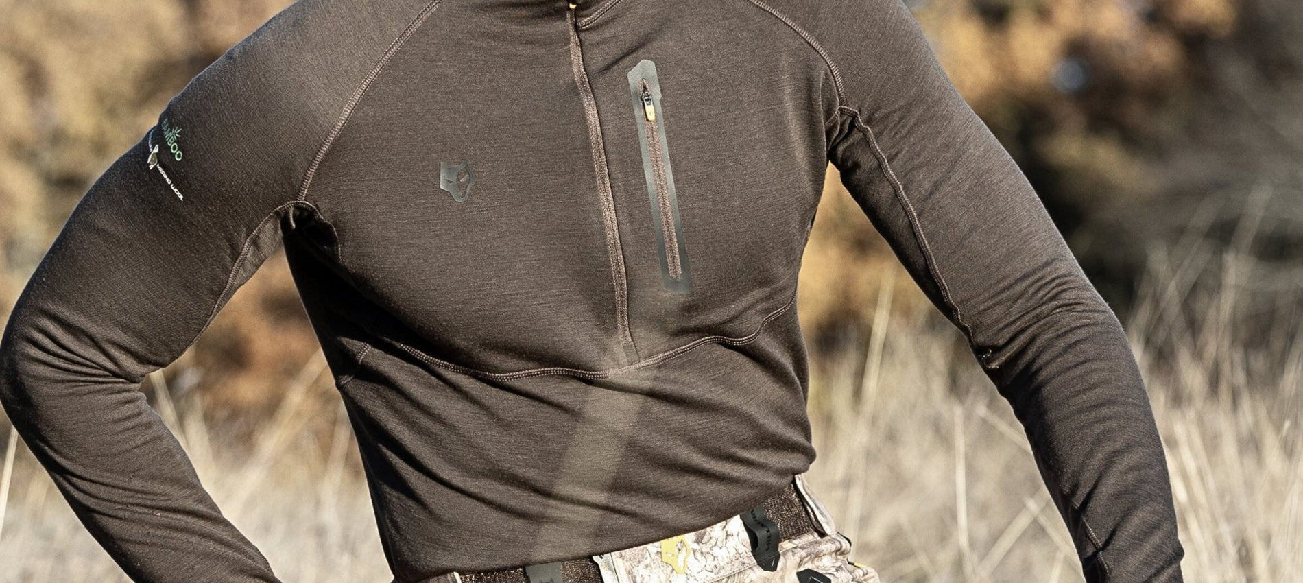 do US hunters need scent control clothing: bamboo, merino hunting layers: shirts, bottoms for whitetail deer hunts