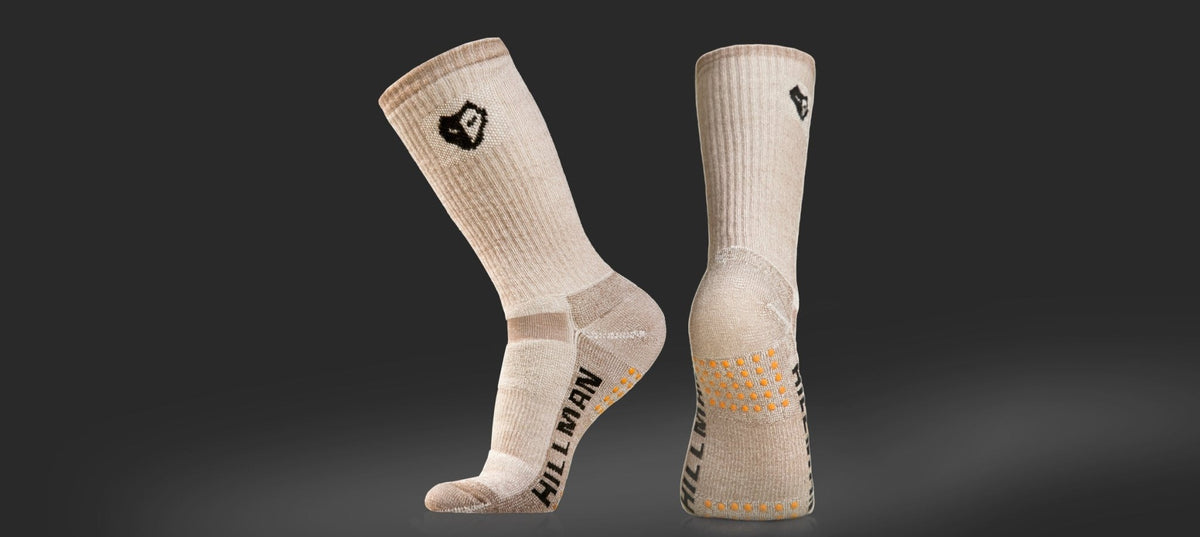 how to keep feet warm: snow hunting boots with light insulation, merino socks