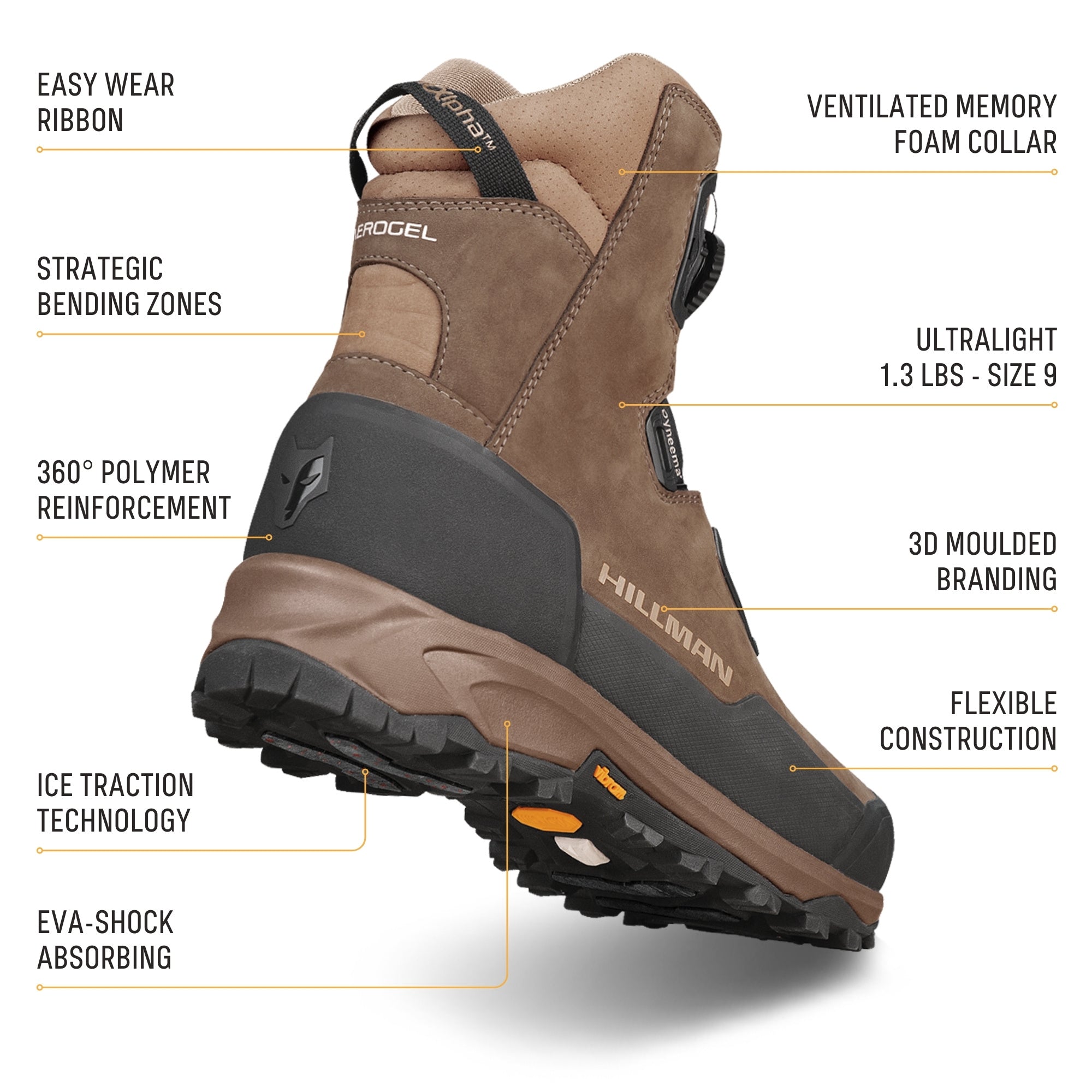 Warmest Insulated Hunting Boots for Men | Hillman Gear