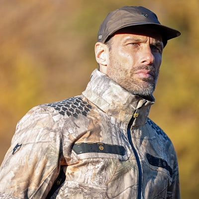 Premium lightweight camo hunting jacket